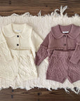 Maria Knit Cardigan & Shorts Set
