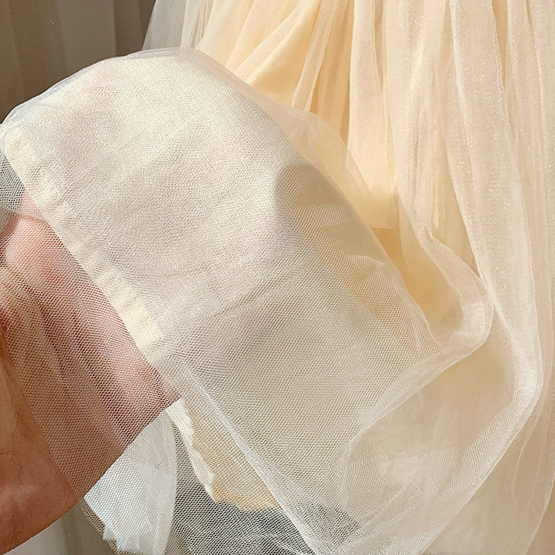 Sweet Rose Tutu Dress - Yellow