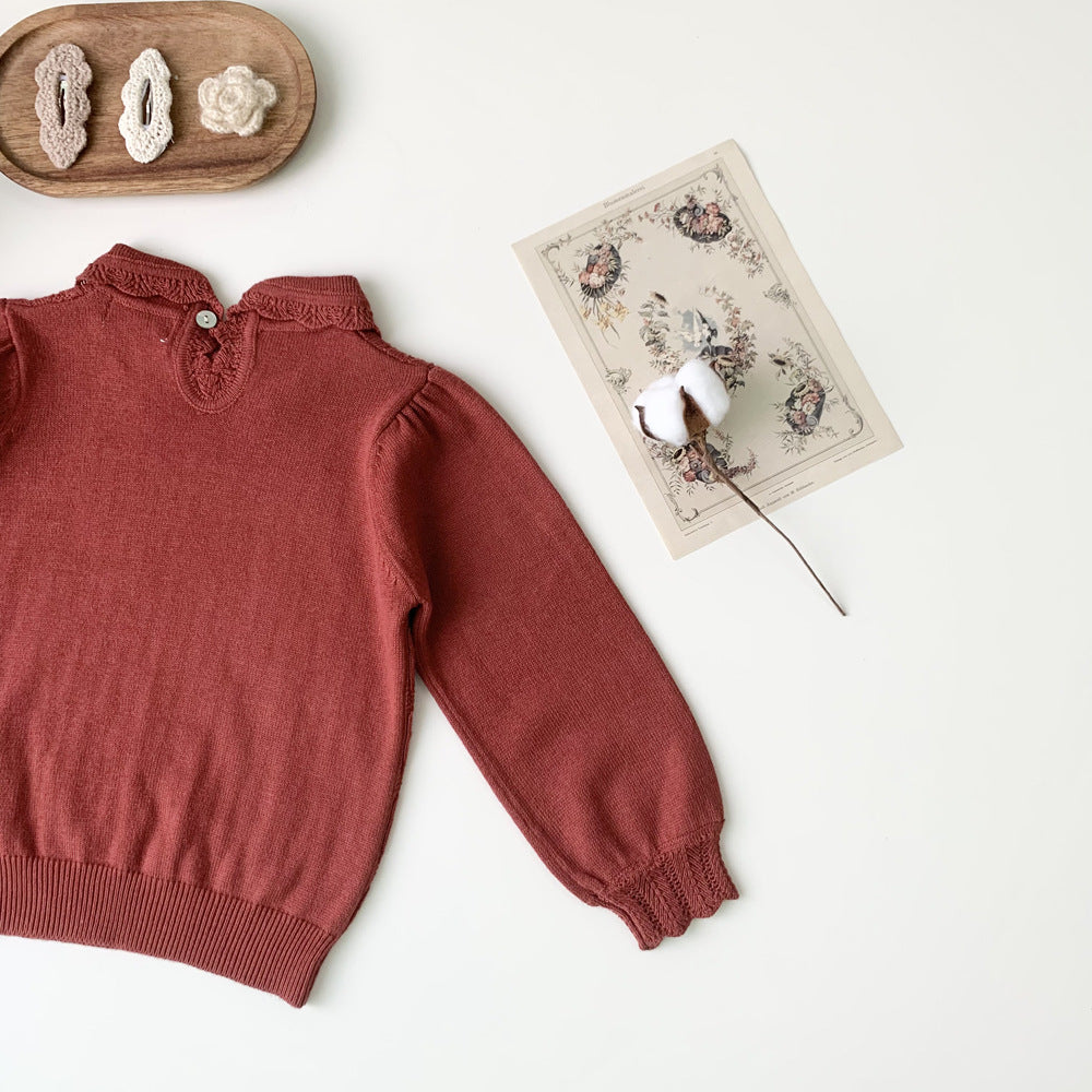 Delilah Knit Top - Red