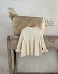 Aliya Knit Dress - White