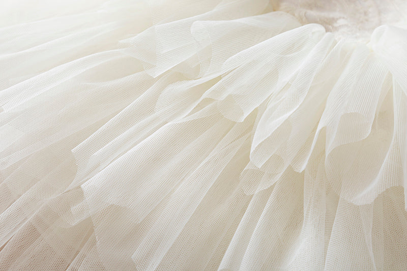 Audrey Tutu-Kleid - Weiß 