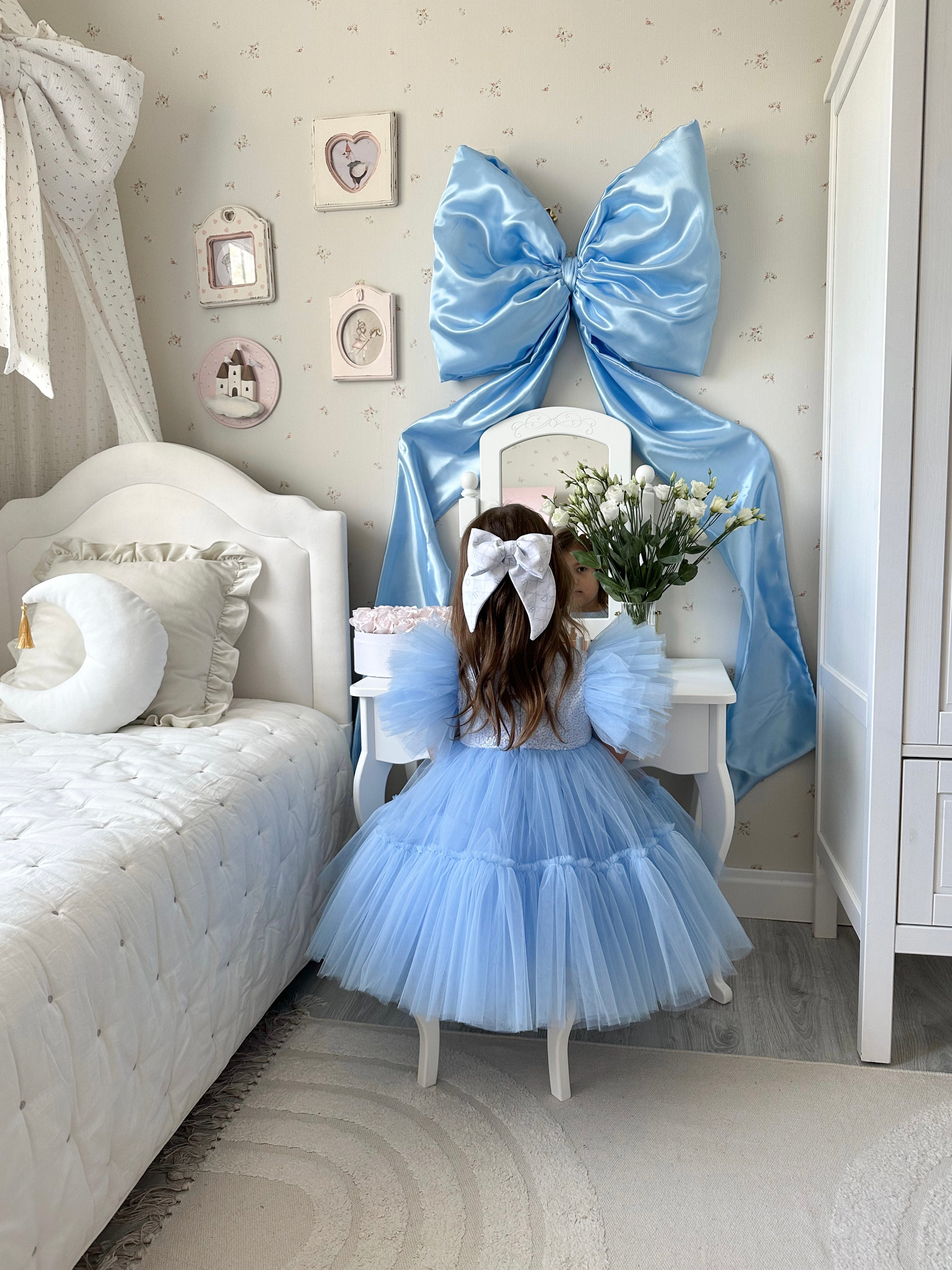 Märchenprinzessin - Blaues Kleid