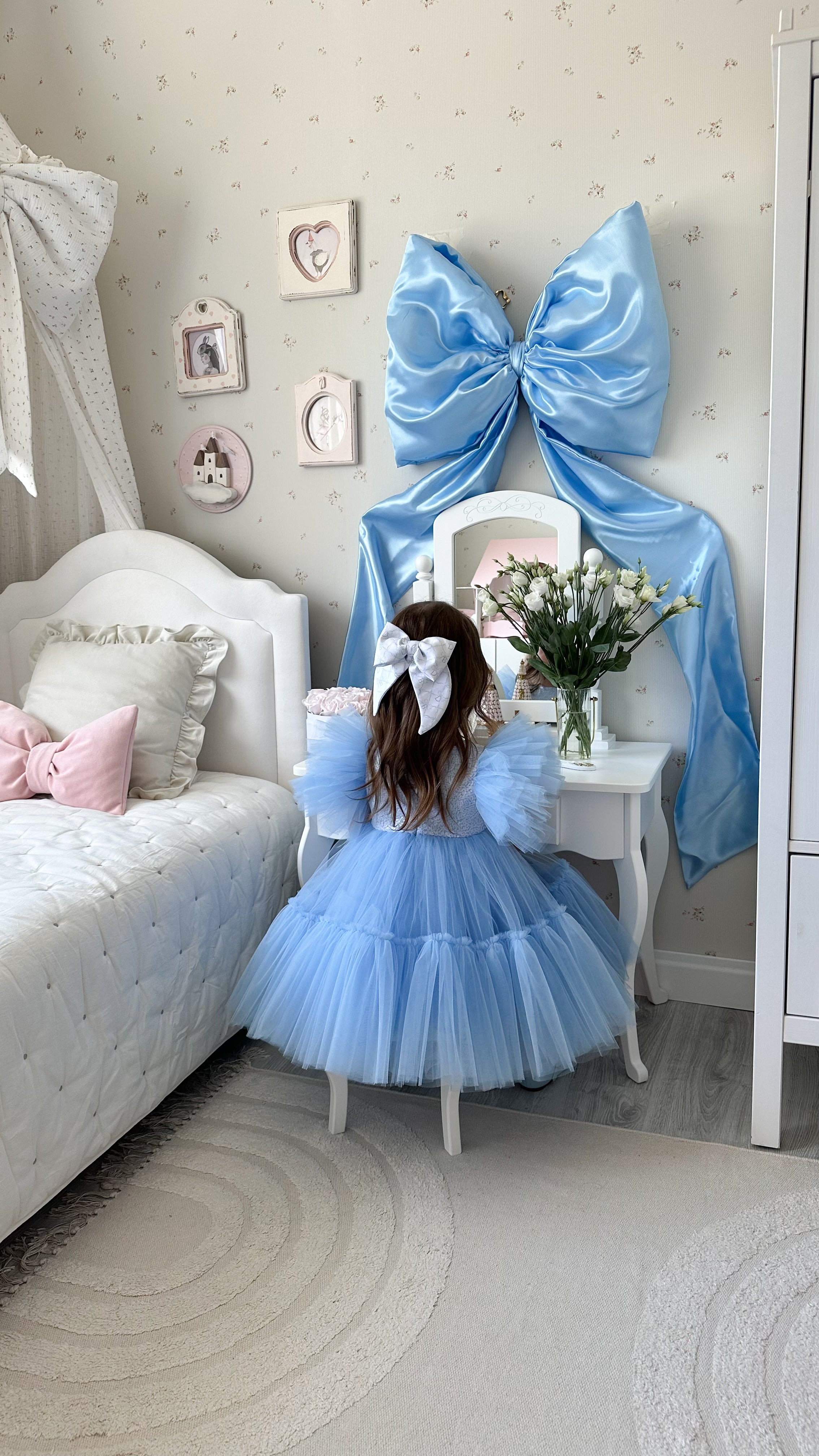 Märchenprinzessin - Blaues Kleid
