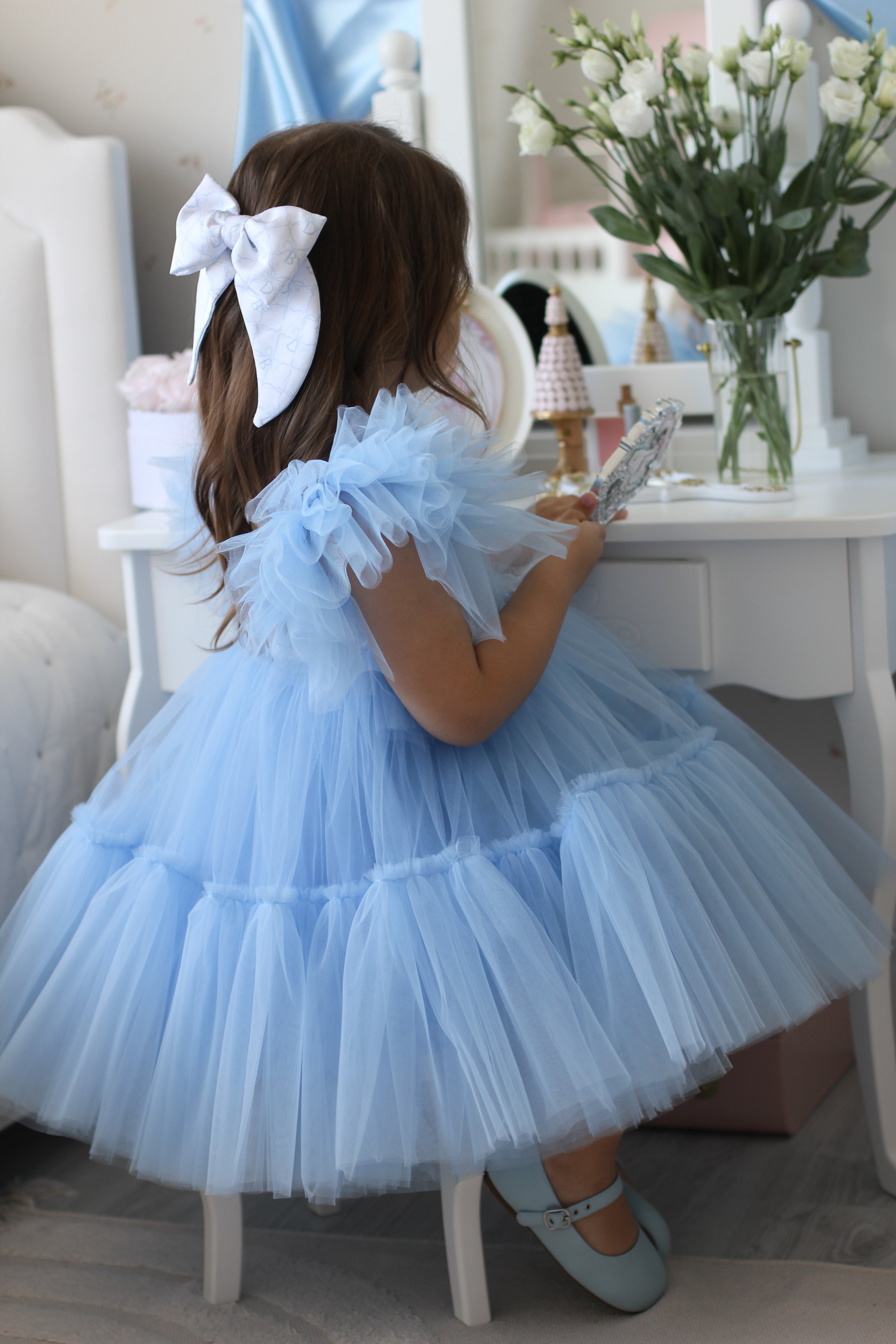 Märchenprinzessin - Blaues Kleid