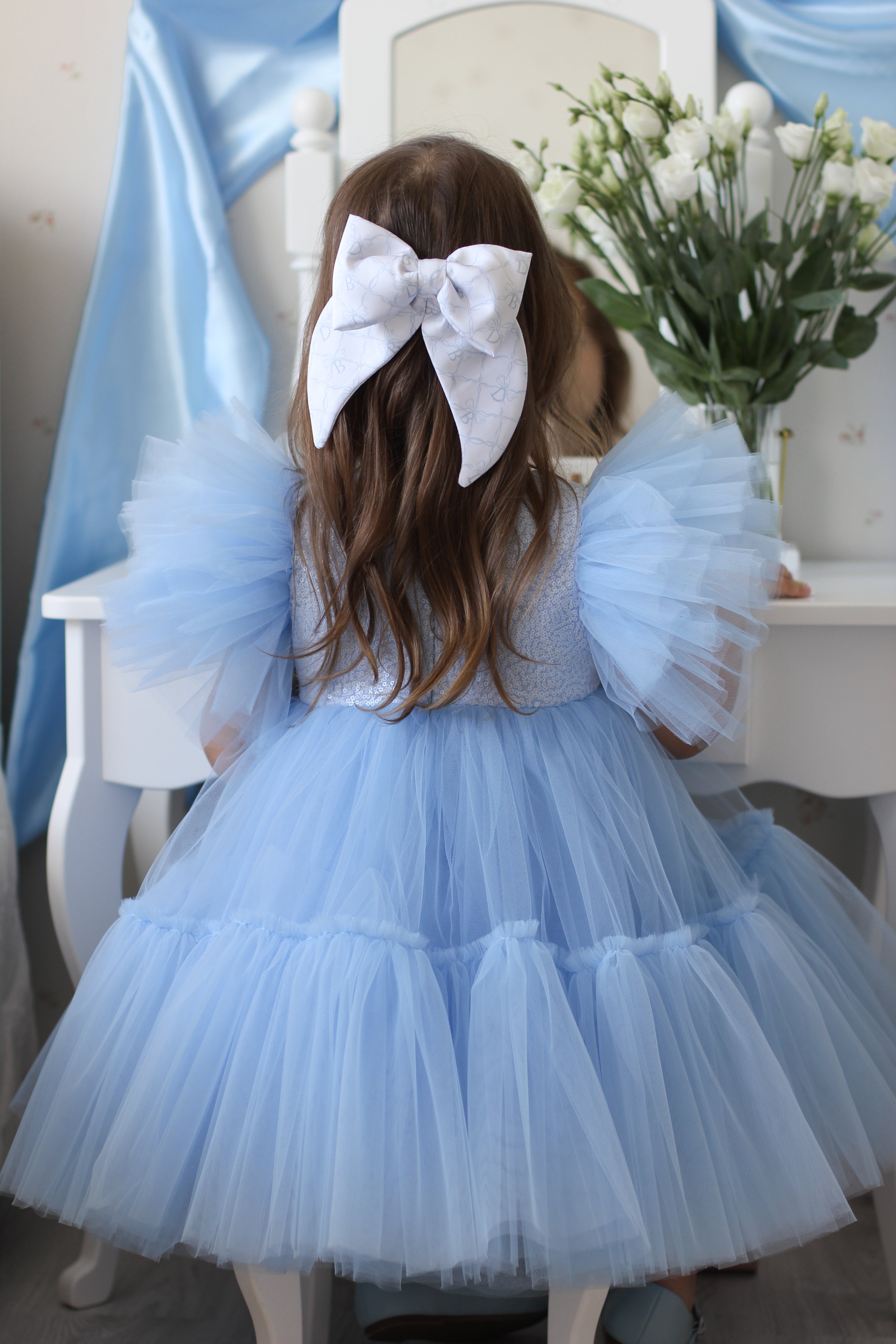 Märchenprinzessin - Blaues Kleid