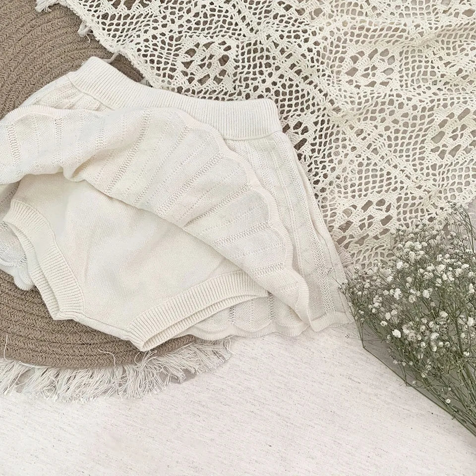 Knit Skirt with built in shorts