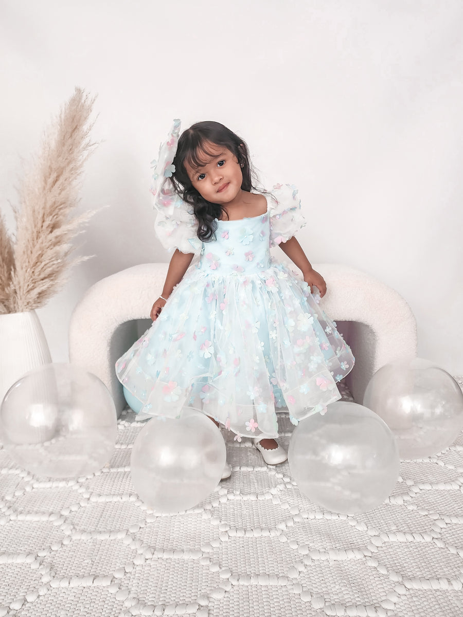 Enchanted Dress & Bow (Made to order)