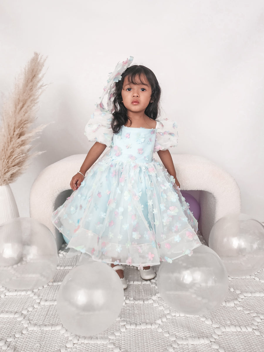Enchanted Dress & Bow (Made to order)