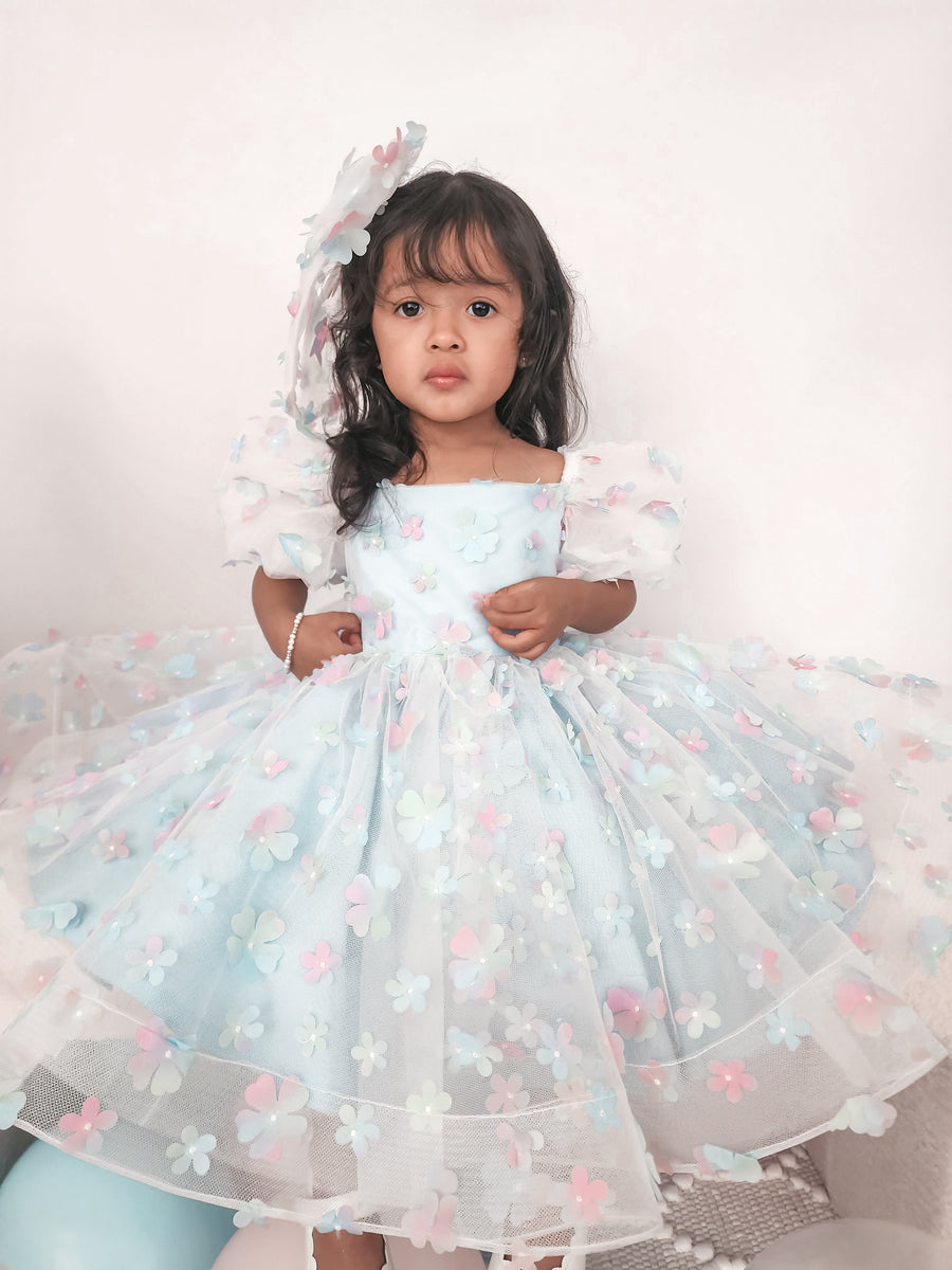 Enchanted Dress & Bow (Made to order)