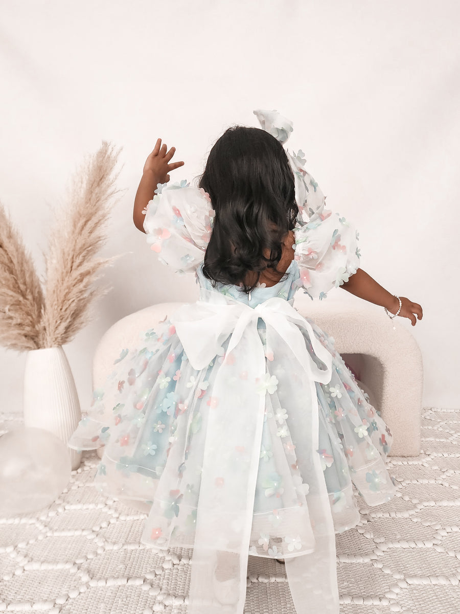 Enchanted Dress & Bow (Made to order)