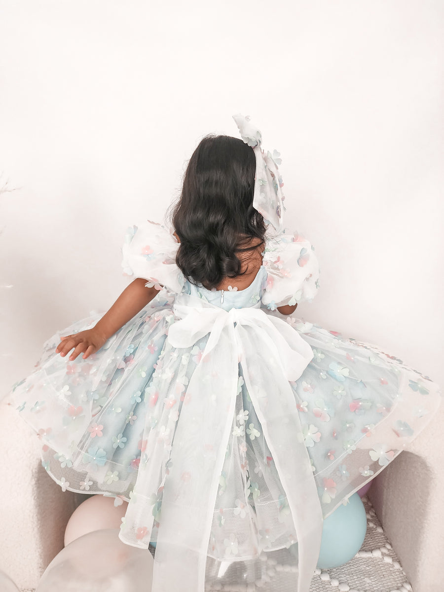 Enchanted Dress & Bow (Made to order)