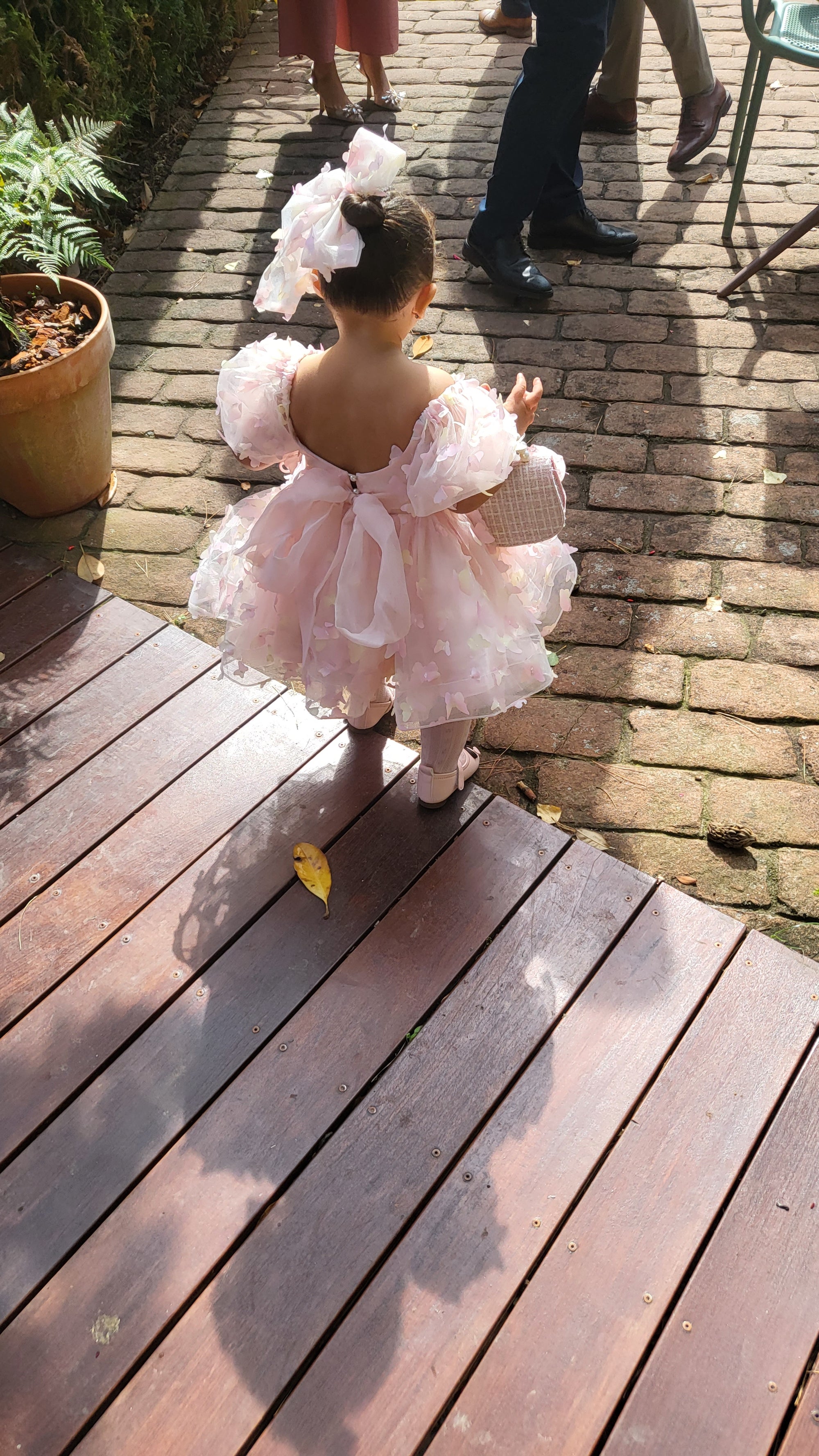 Enchanted Dress &amp; Hair Bow (Made to order) MK036