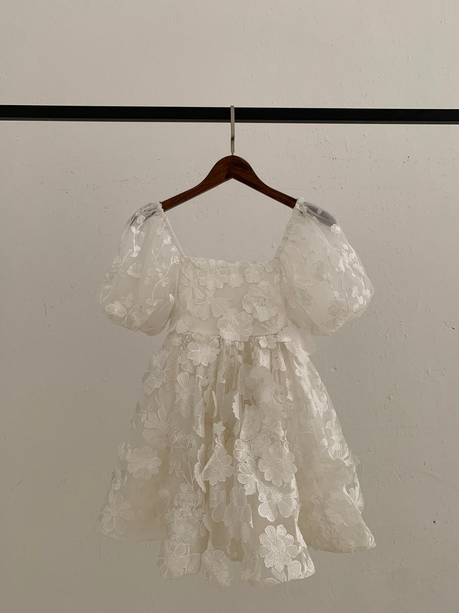 Hope Dress & Hair Bow (Made to order)