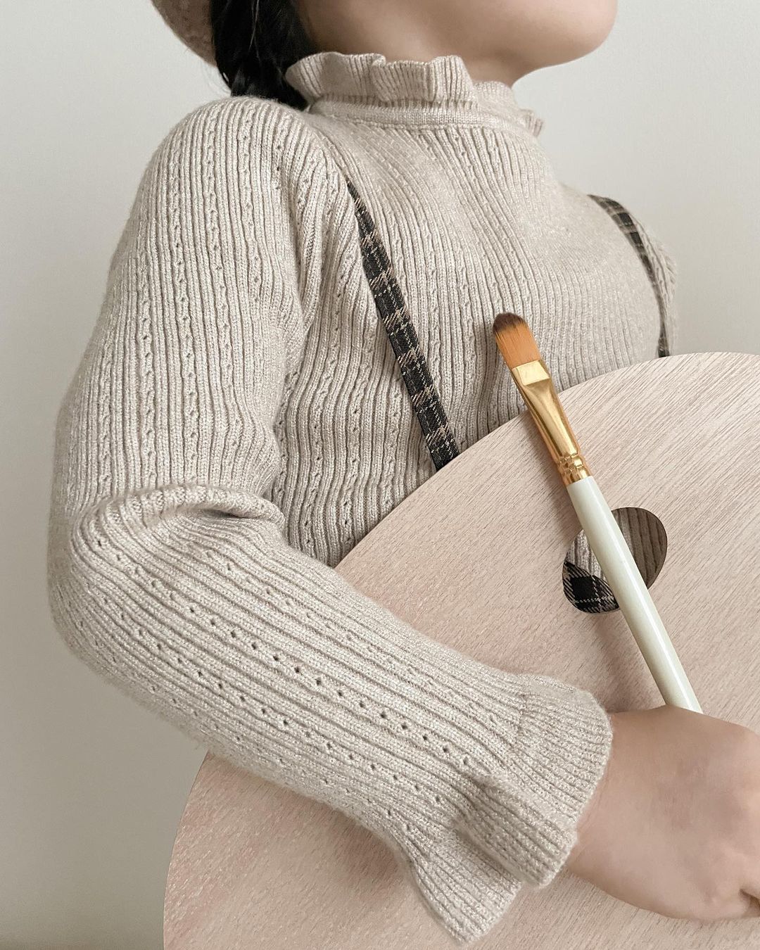 Hayley Knit Top - Beige