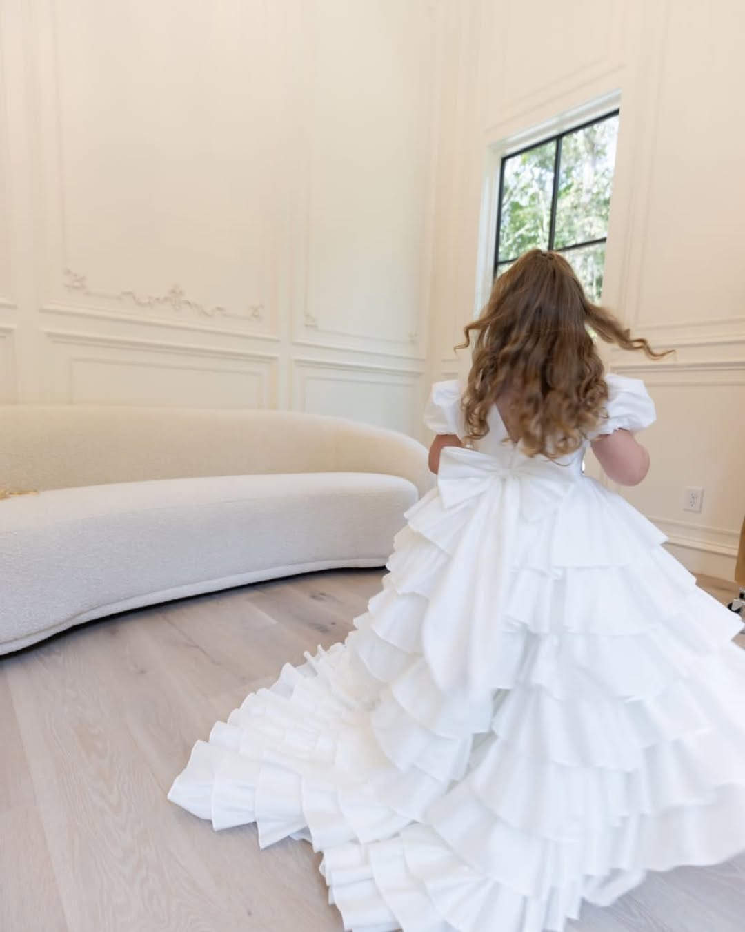 Isabella Special Occasion Dress - Full Length with removable train (Made to Order) MK008