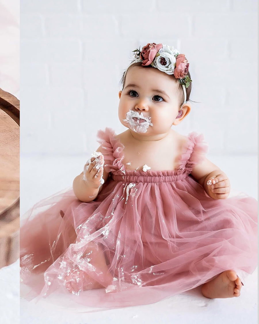 Dusty Pink Classic Tutu - PERFECT FOR BIRTHDAYS 🌸