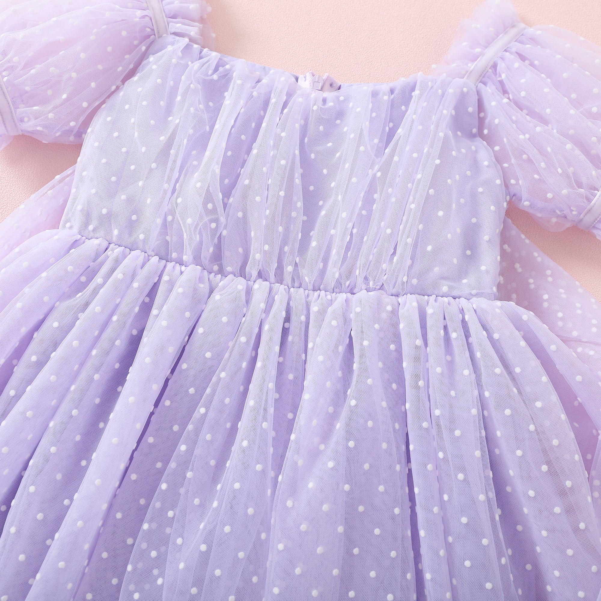 Party Stramplerkleid mit Schweizer Punkten