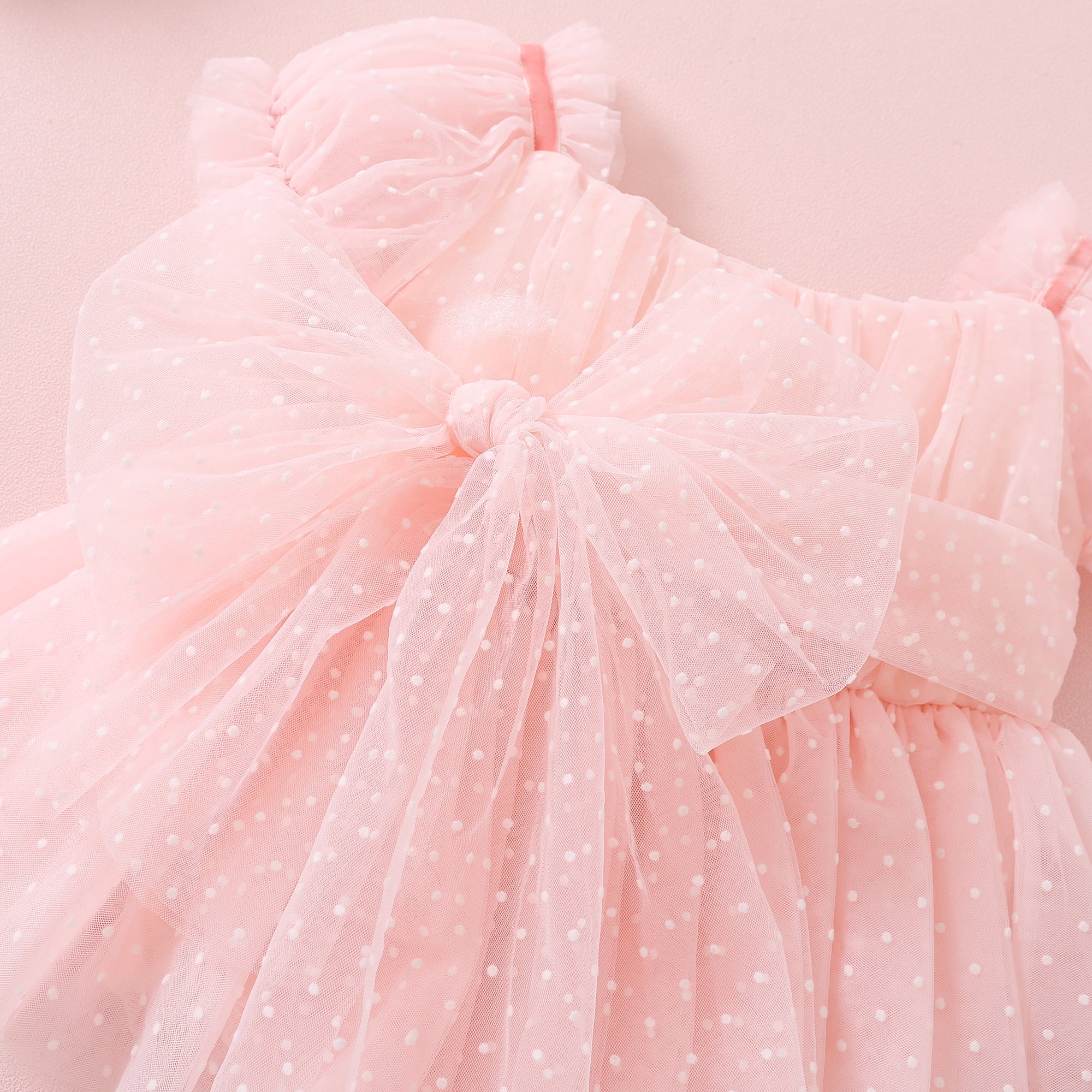 Party Stramplerkleid mit Schweizer Punkten