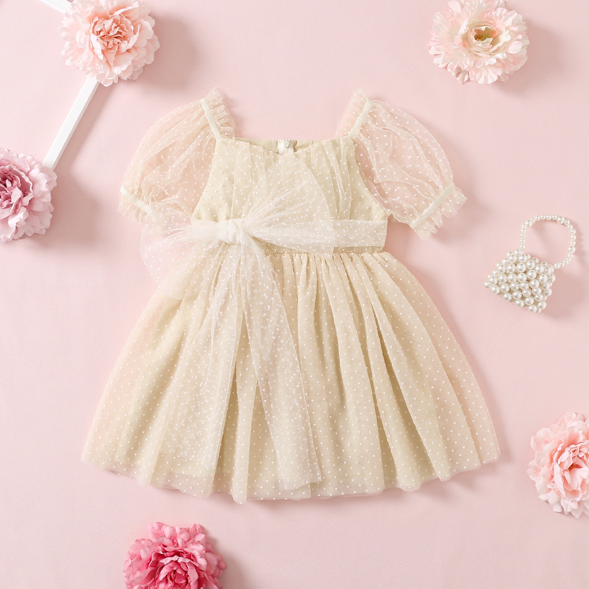 Party Swiss Dot Dress