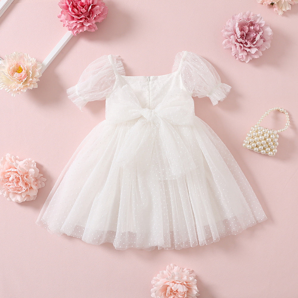 Party Swiss Dot Dress