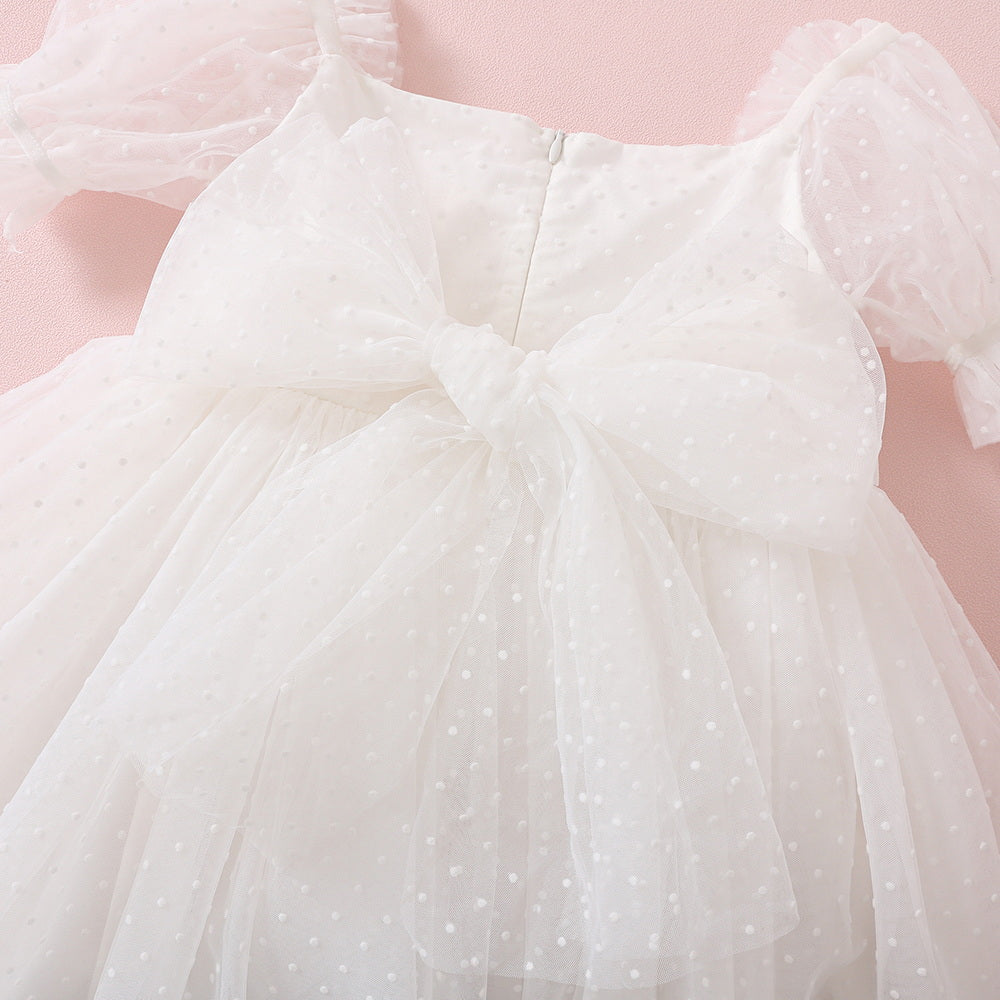 Party Swiss Dot Dress