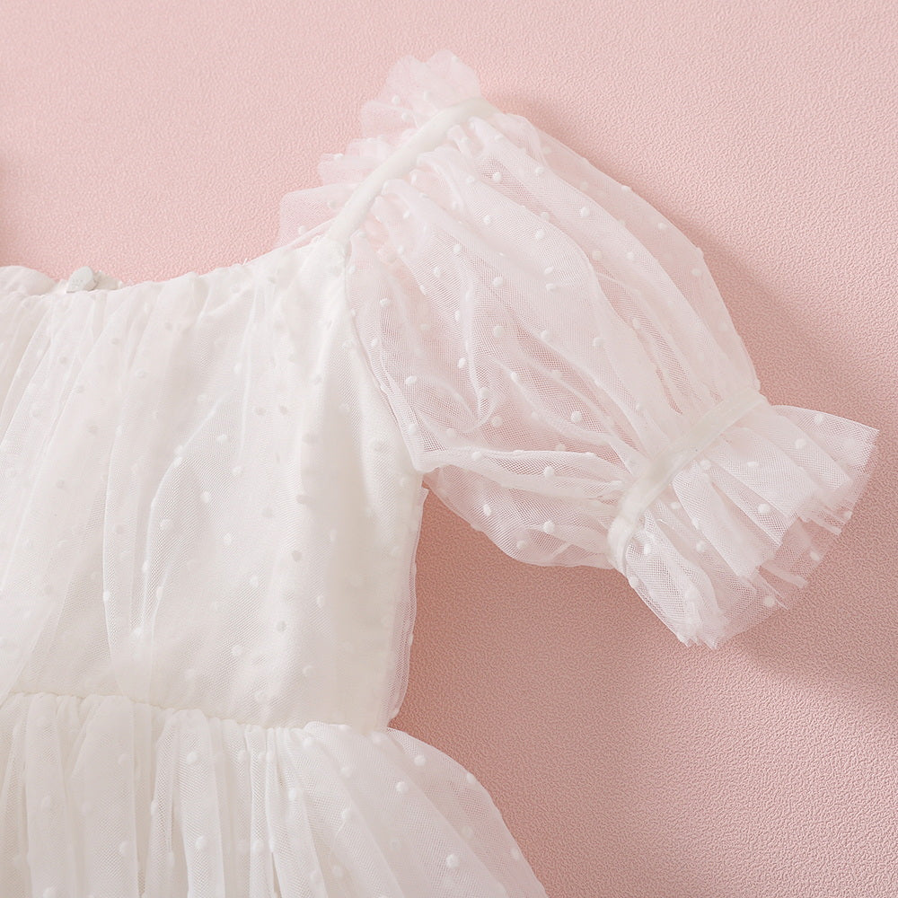 Party Swiss Dot Dress