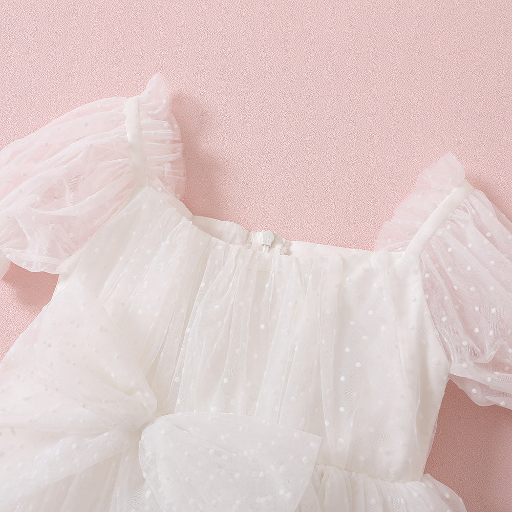 Party Swiss Dot Dress