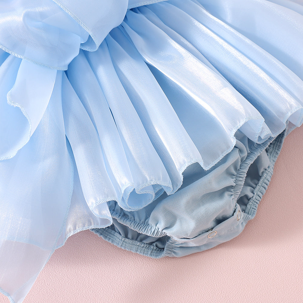 Puff Sleeve Party Romper