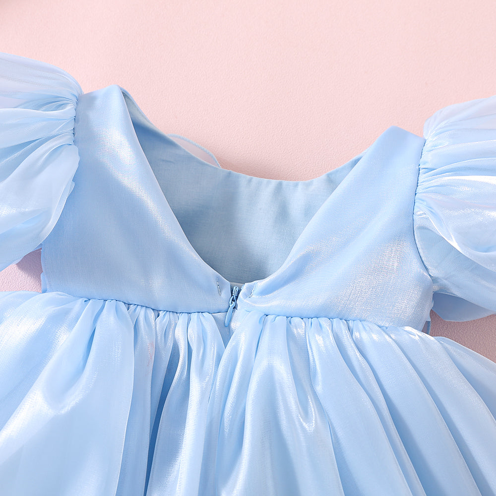 Puff Sleeve Party Dress - Pre-Order 2 Week Dispatch