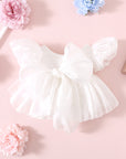 Puff Sleeve Party Romper