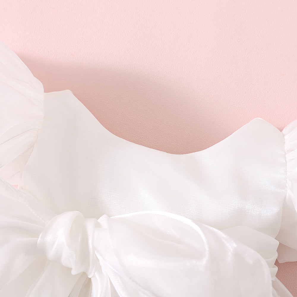 Puff Sleeve Party Romper