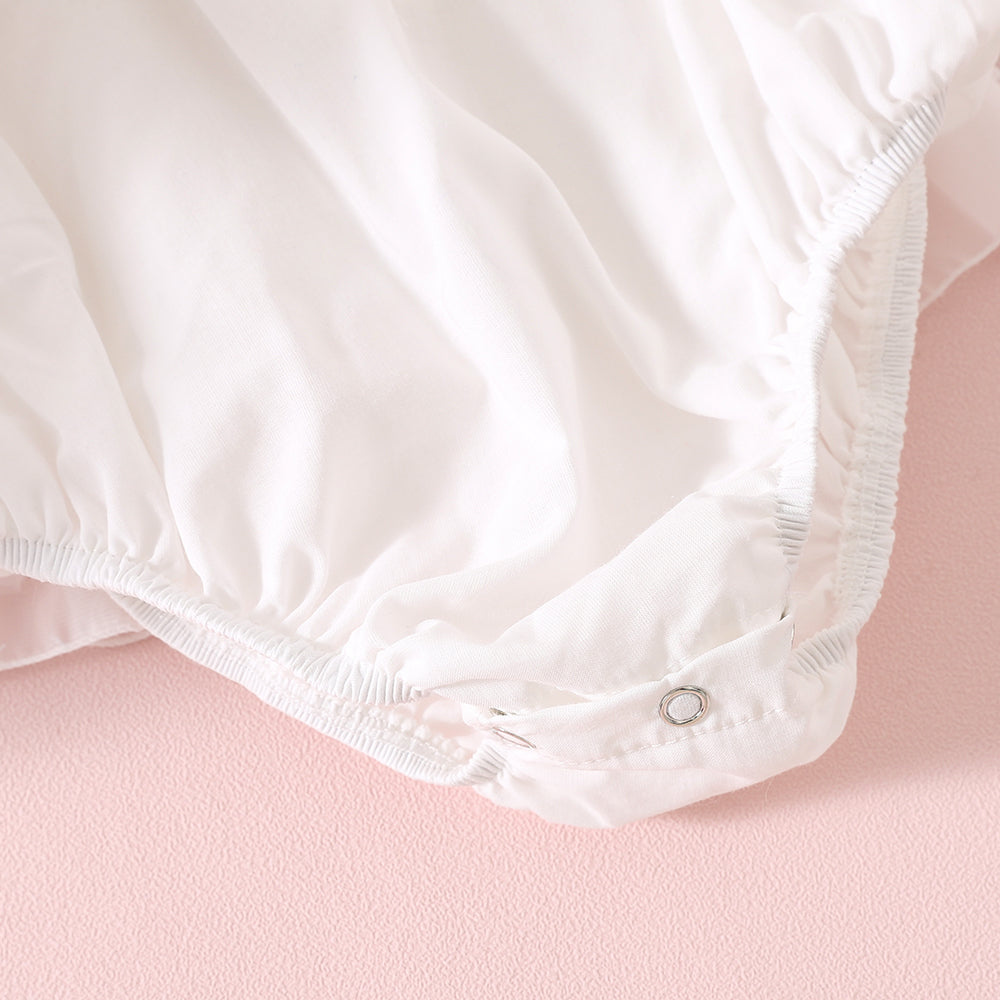 Puff Sleeve Party Romper