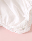 Puff Sleeve Party Romper