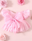 Puff Sleeve Party Romper
