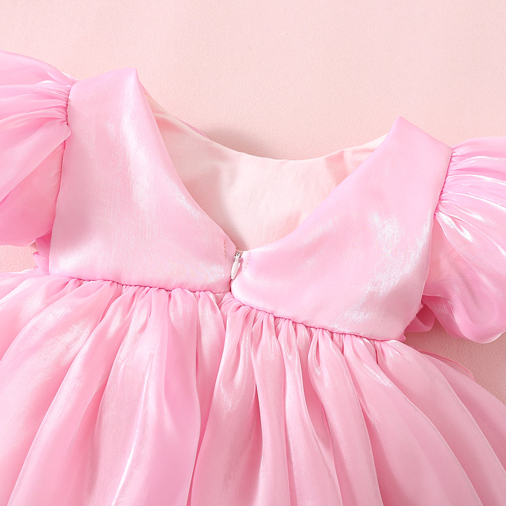 Puff Sleeve Party Romper