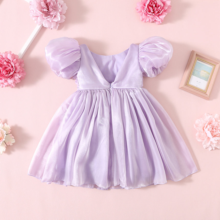 Puff Sleeve Party Dress