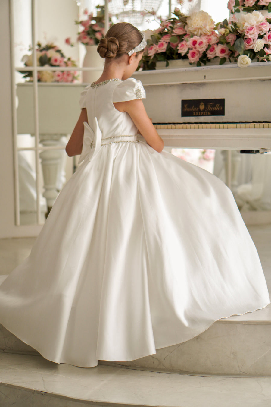 Heavenly Meadows Dress & Matching Hairband MK041