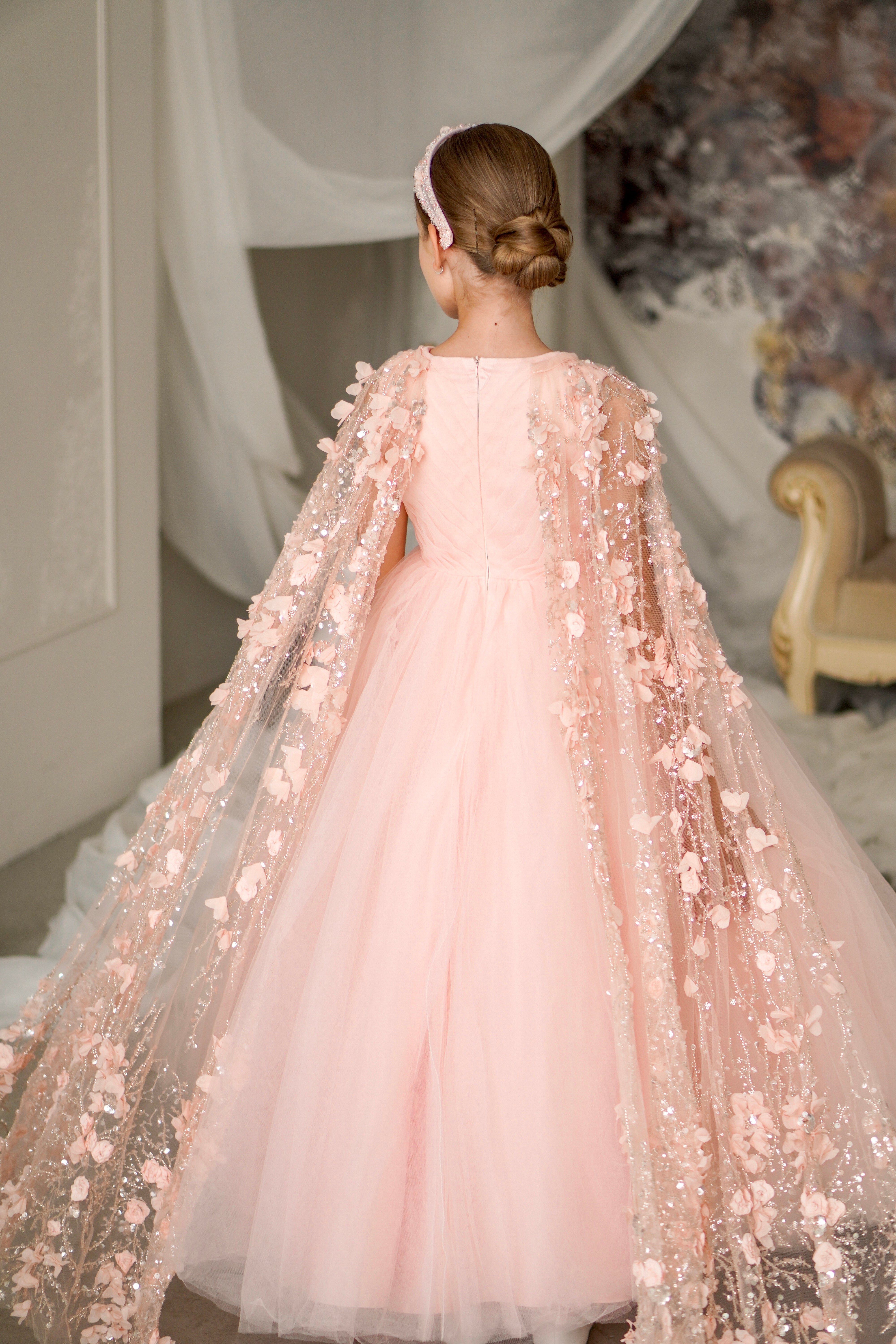 Wonder Flora Dress & Hairband 🩷 Made to Order MK039