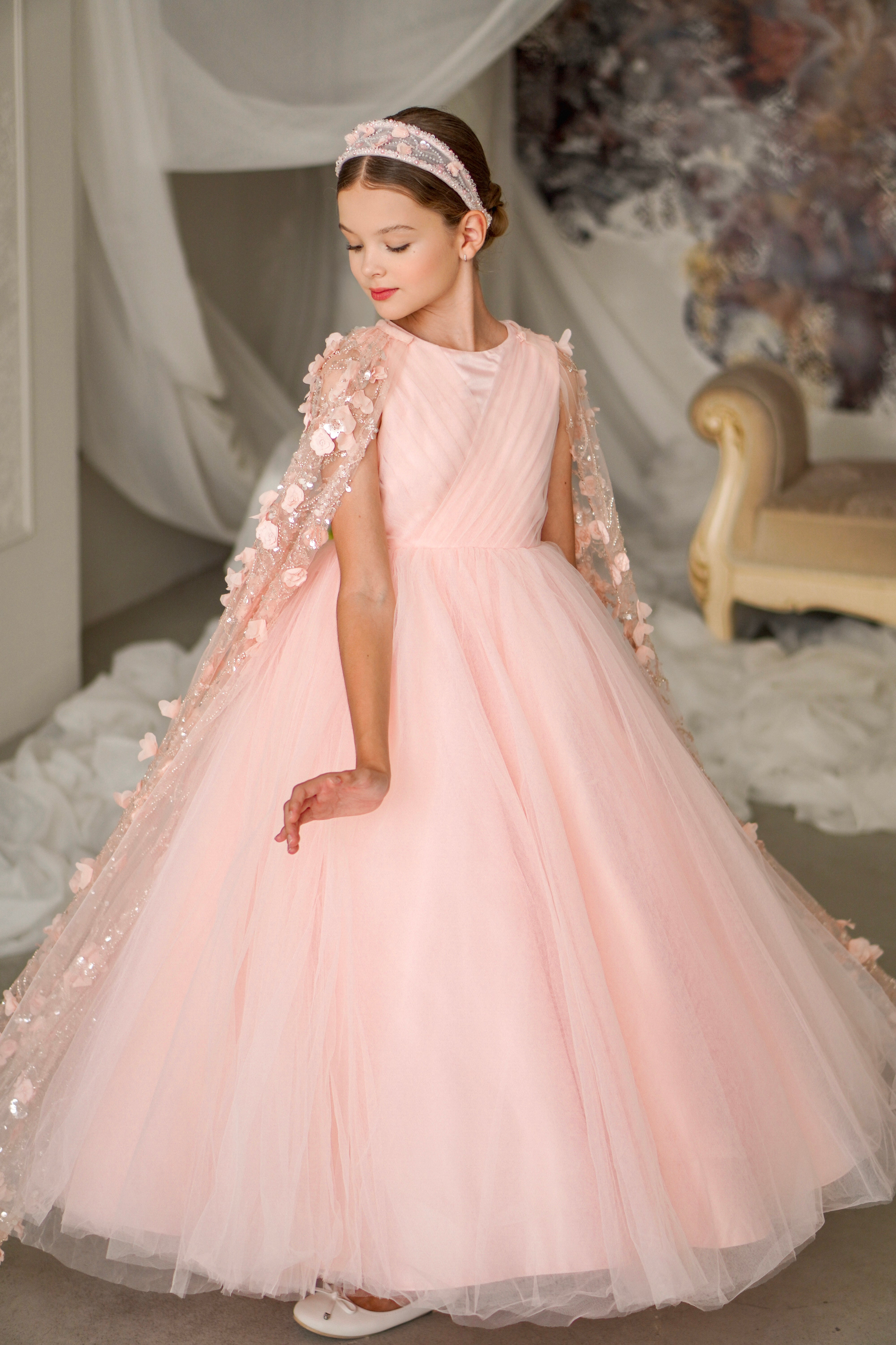 Wonder Flora Dress & Hairband 🩷 Made to Order MK039