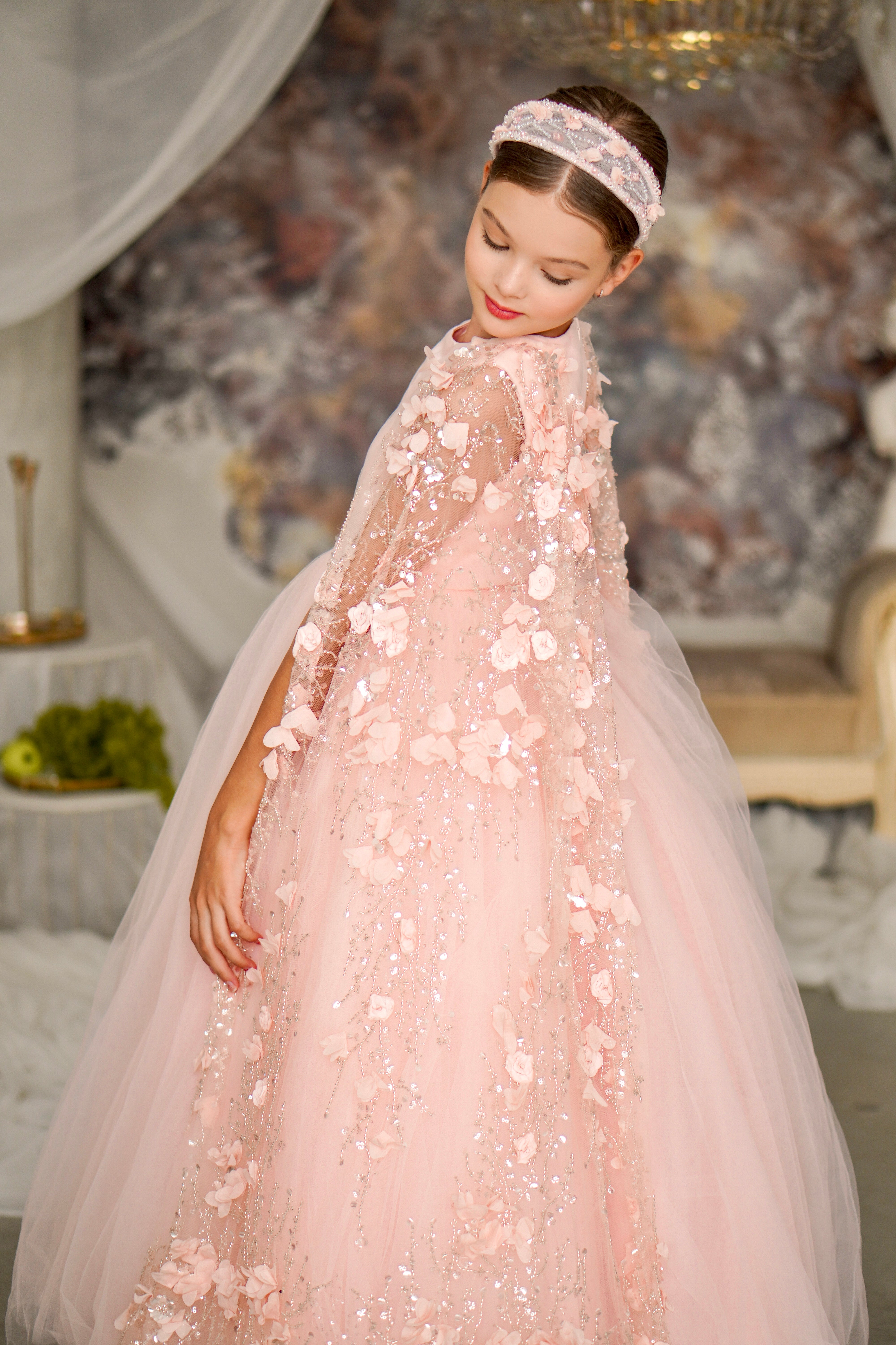 Wonder Flora Dress & Hairband 🩷 Made to Order MK039