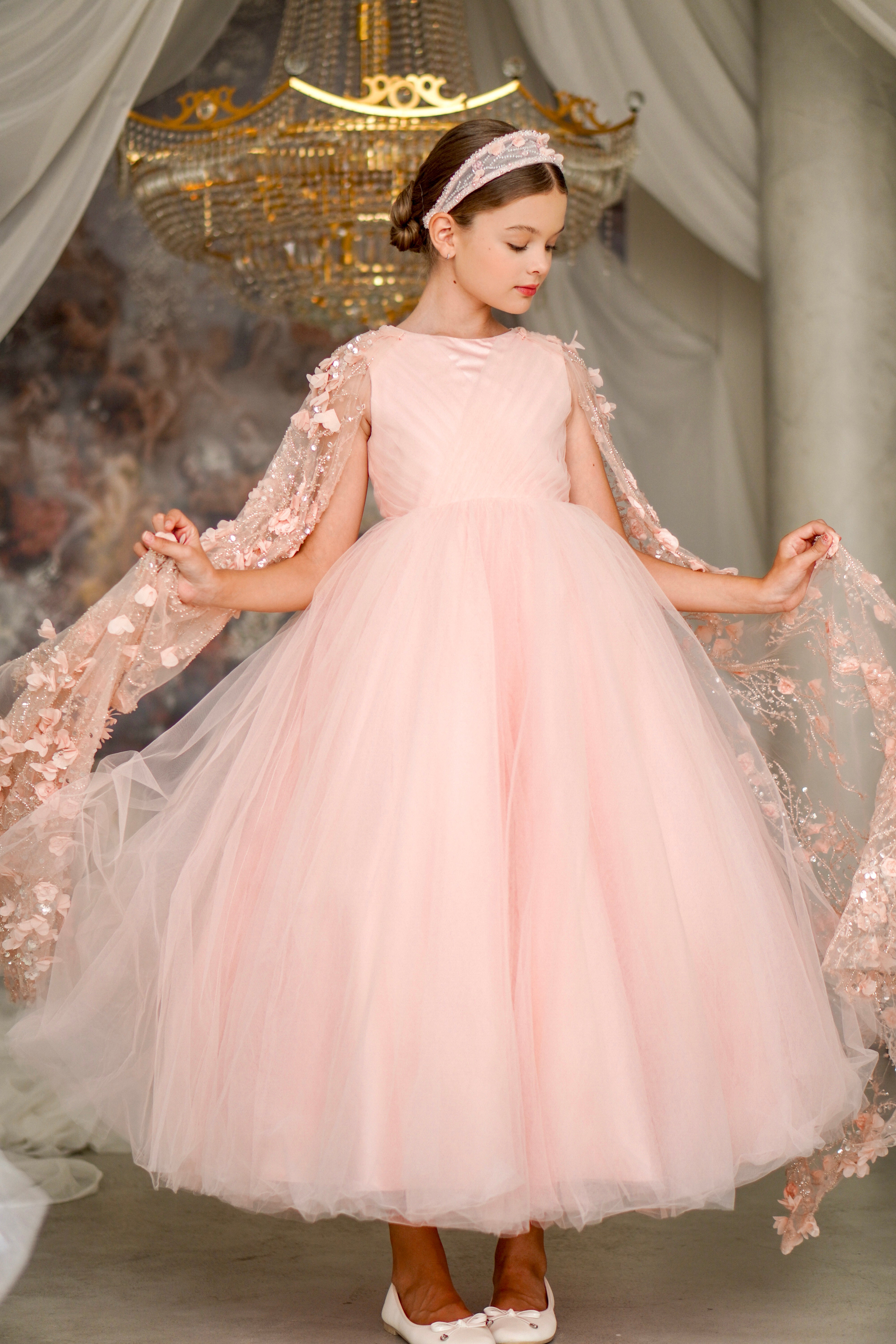 Wonder Flora Dress & Hairband 🩷 Made to Order MK039