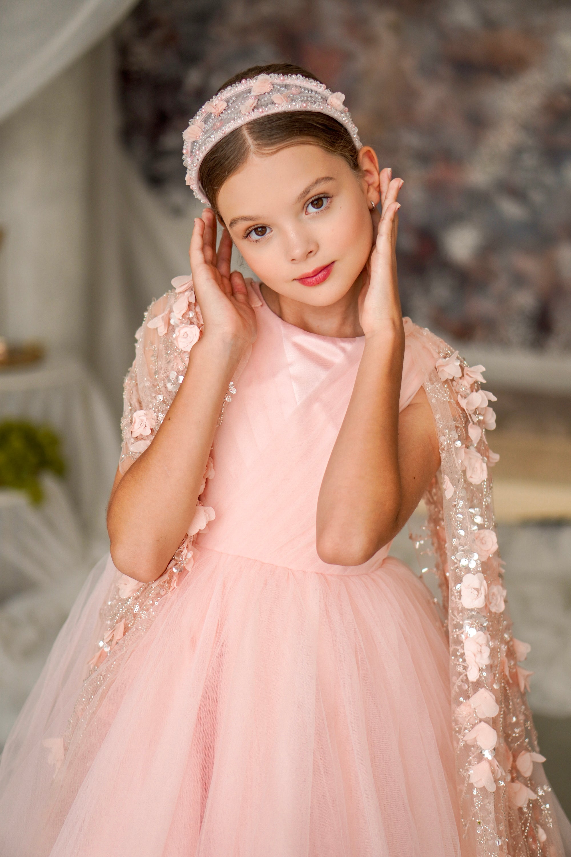 Wonder Flora Dress &amp; Hairband 🩷 Made to Order MK039