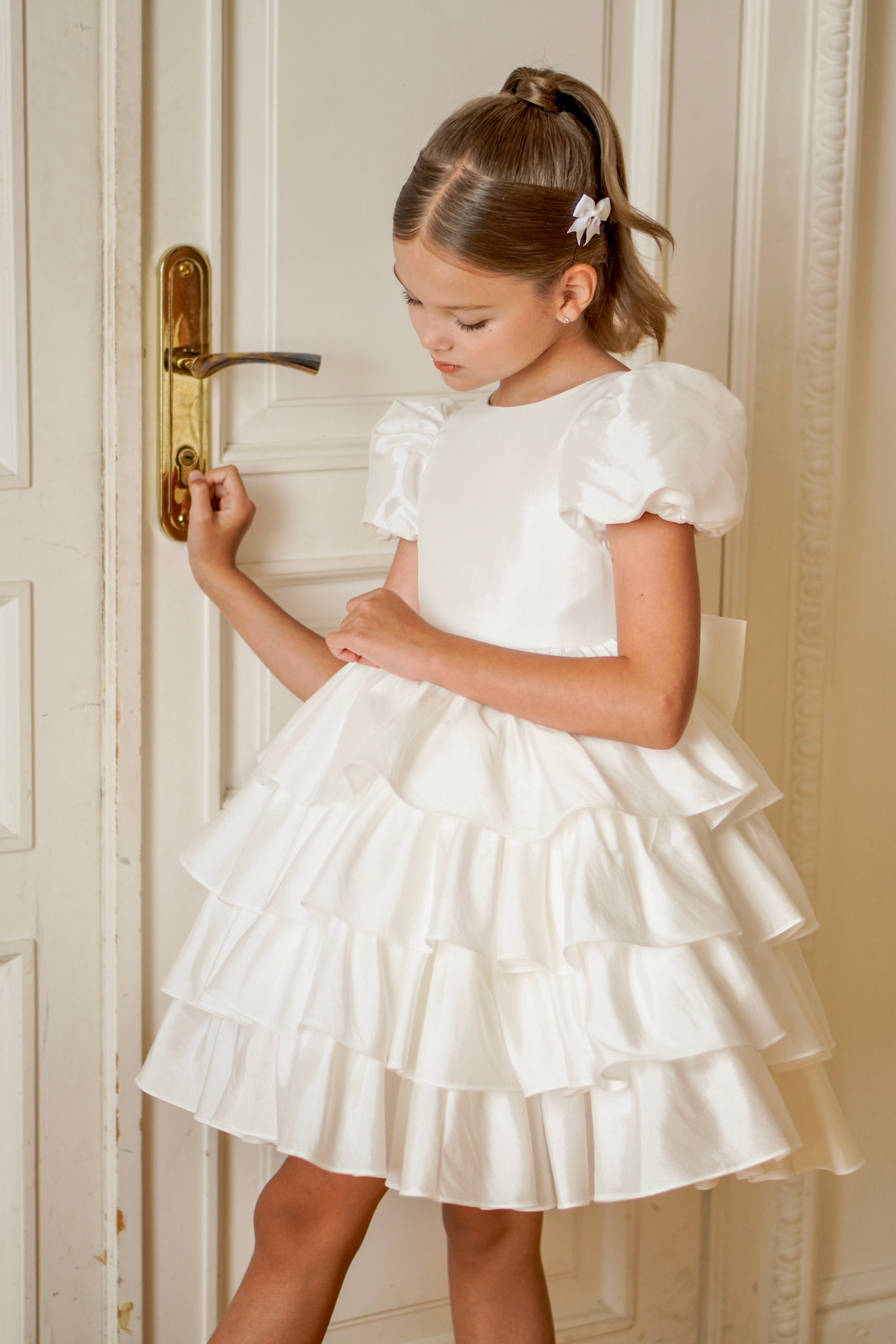 Isabella Special Occasion Dress - Full Length with removable train (Made to Order) MK008