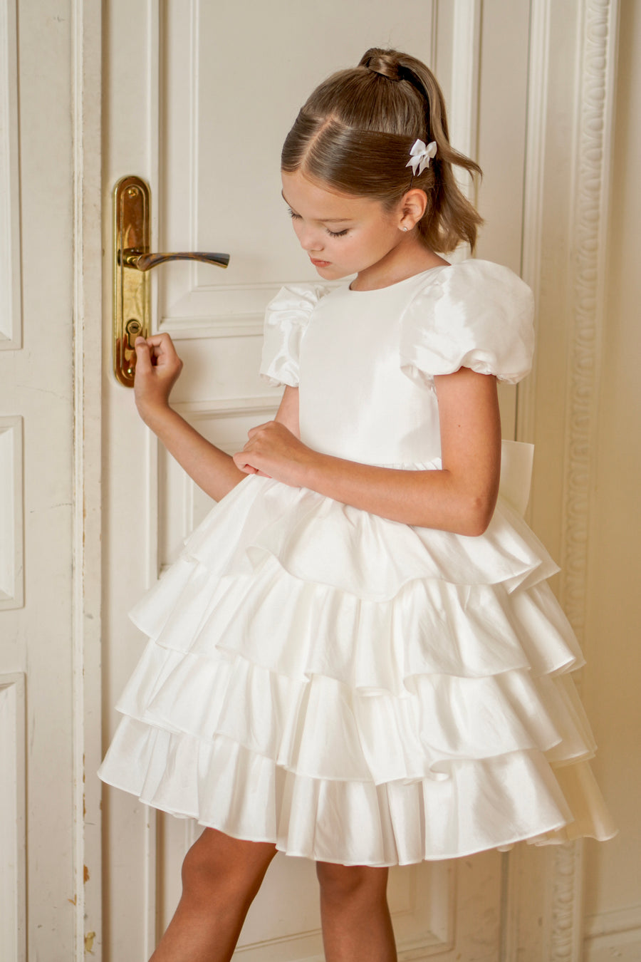 Isabella Special Occasion Dress - Full Length with removable train (Made to Order)