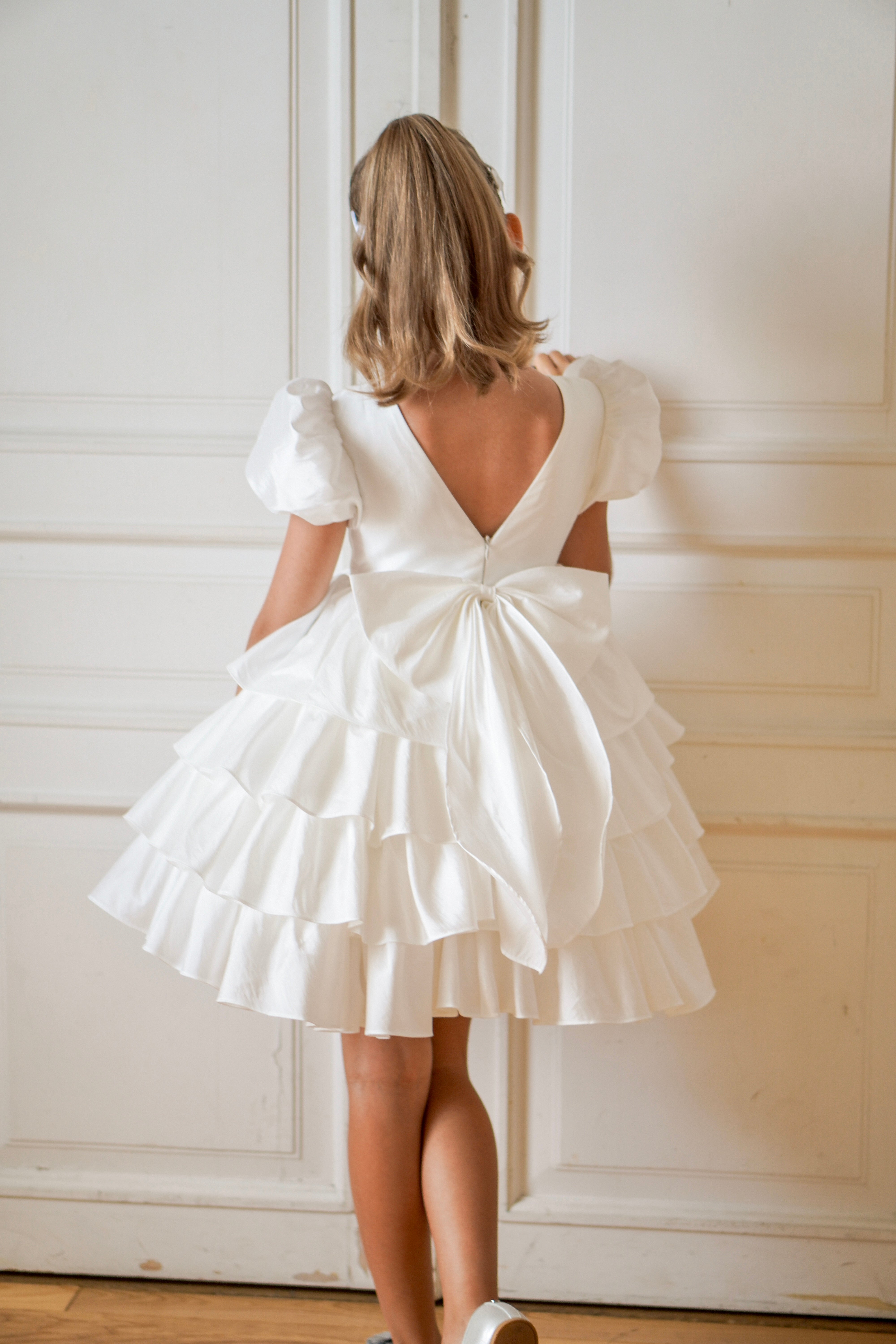 Isabella Special Occasion Dress - Full Length with removable train (Made to Order) MK008