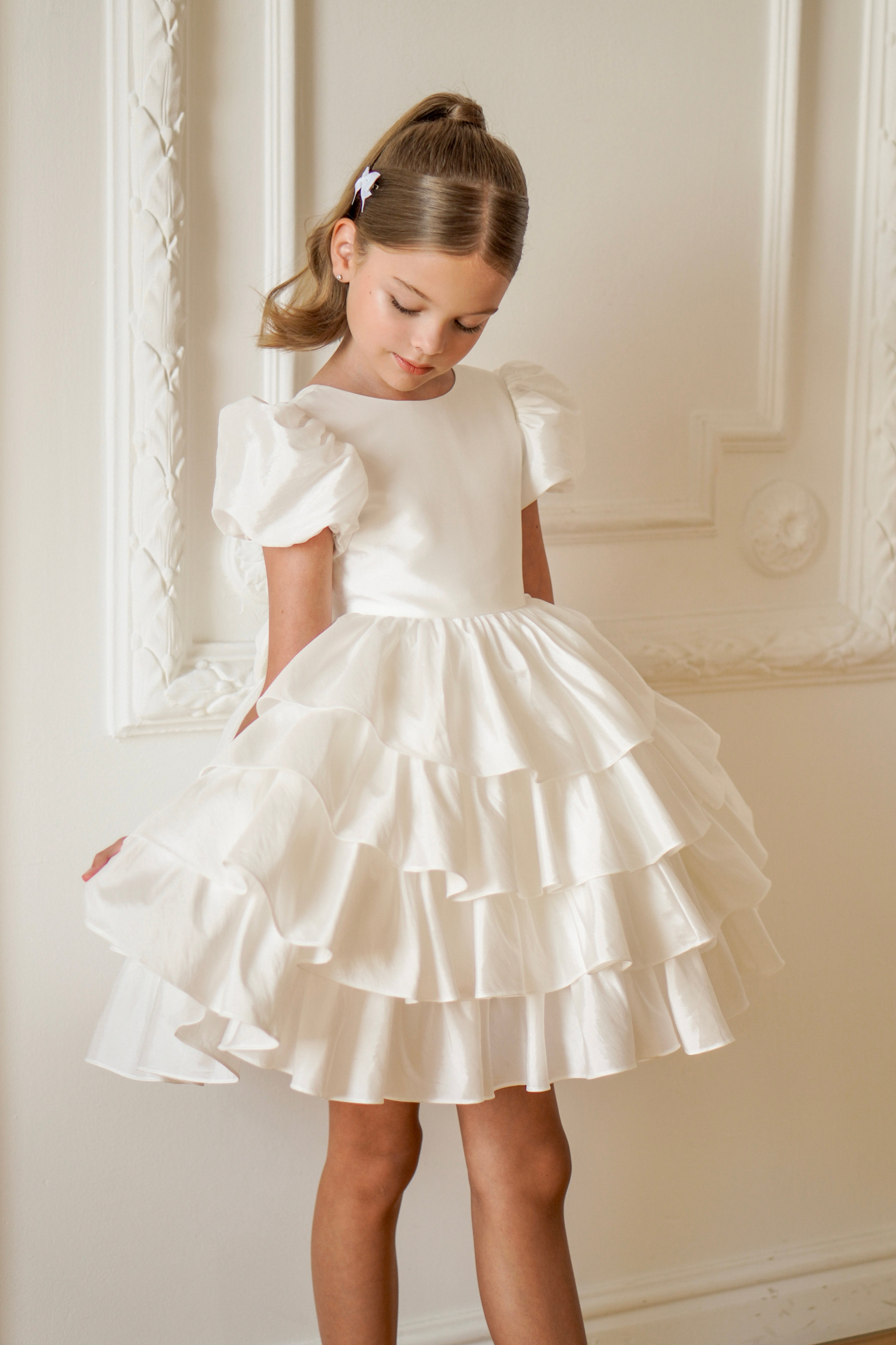 Isabella Special Occasion Dress - Full Length with removable train (Made to Order) MK008