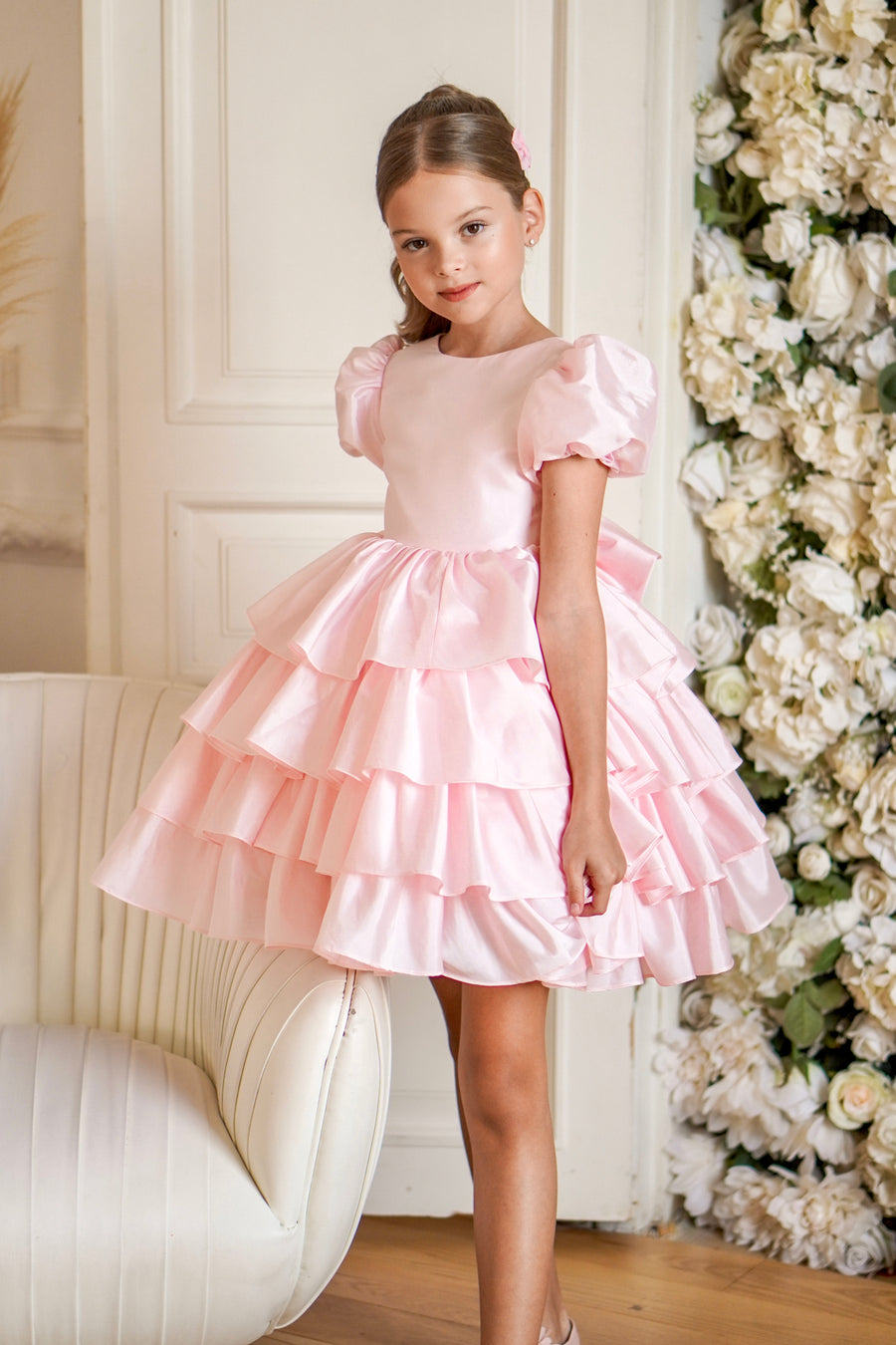 Isabella Special Occasion Dress - Knee Length (Made to order)