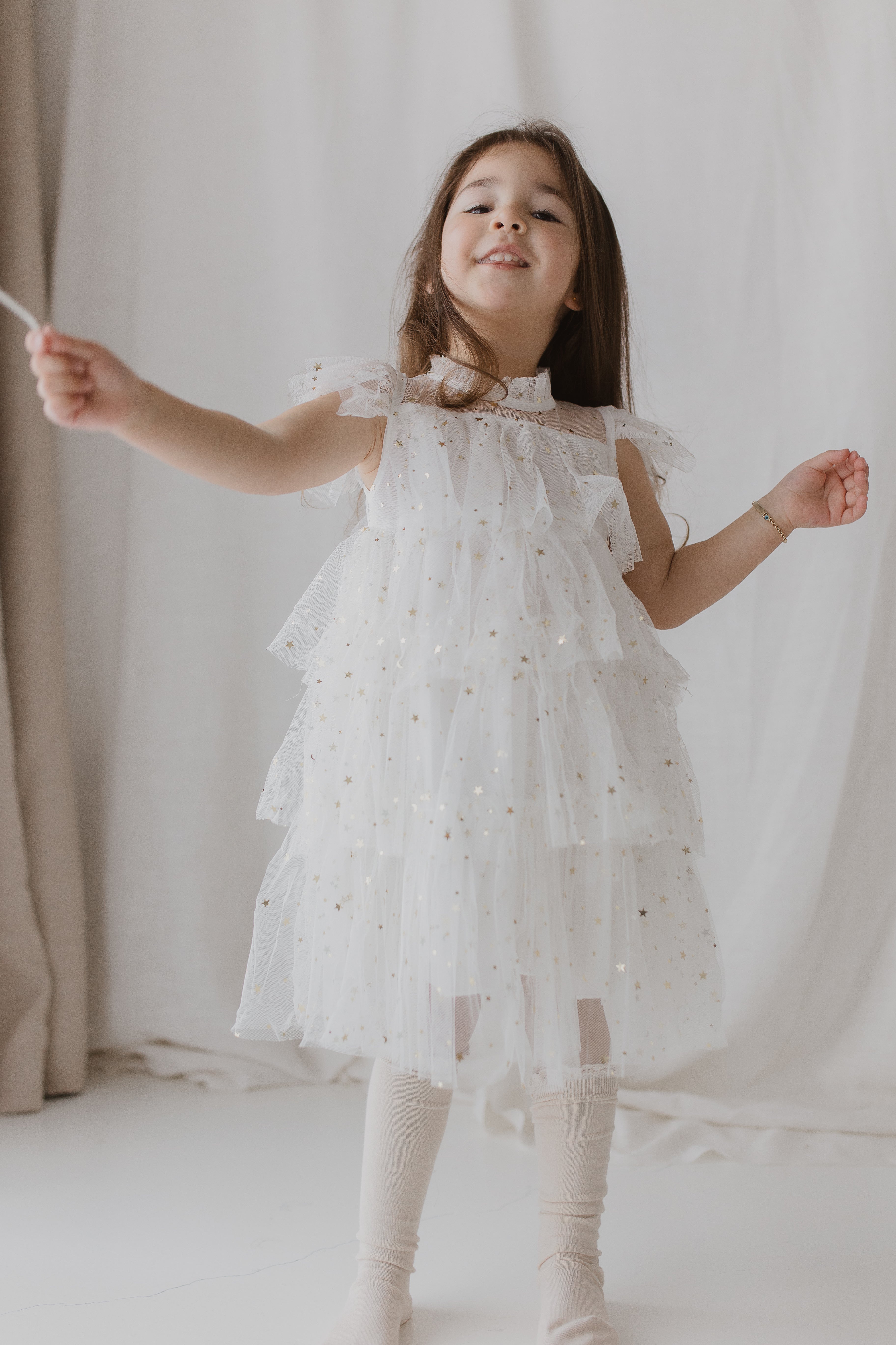 فستان توتو على شكل نجوم وقمر