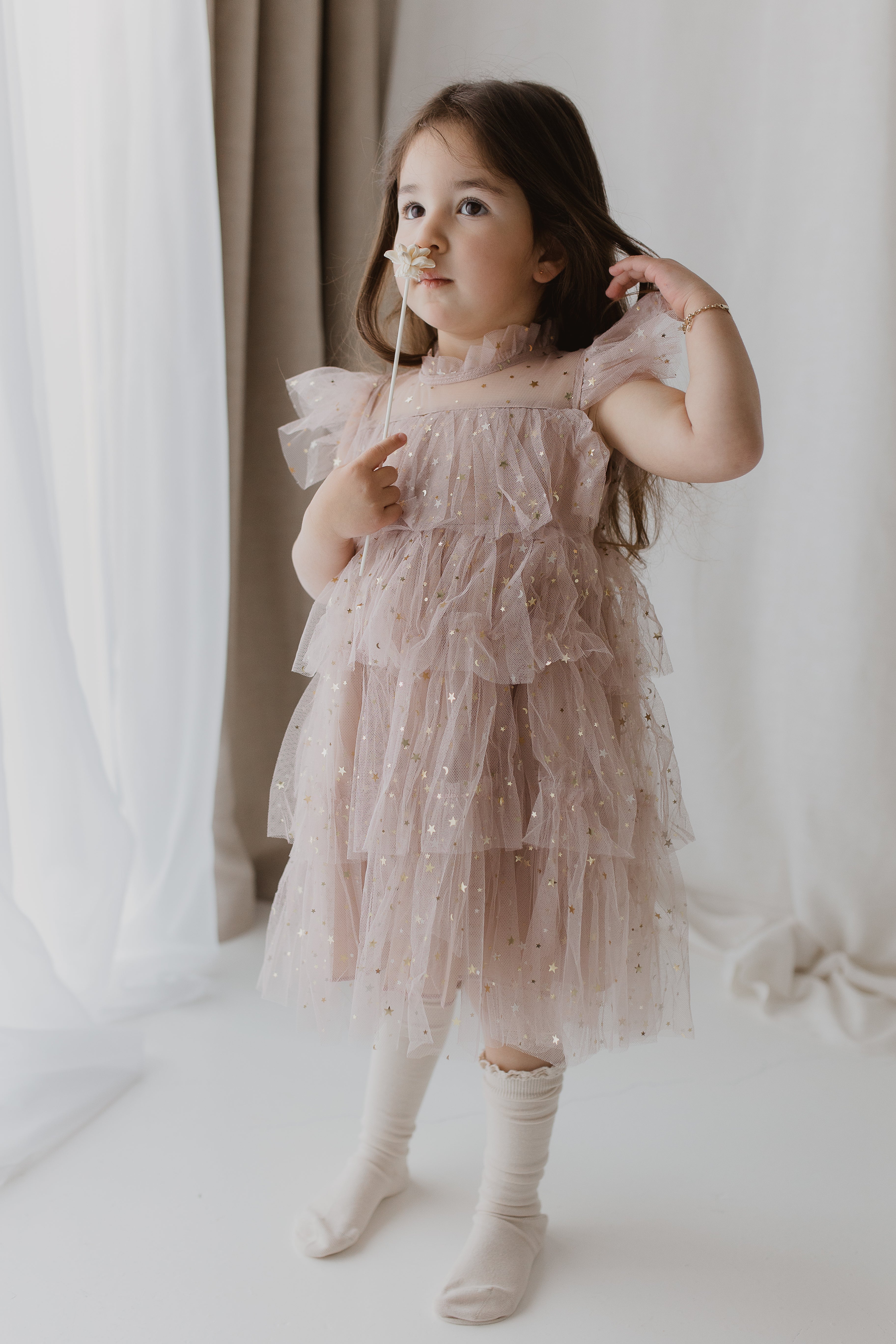 Tutu-Kleid mit Sternen und Mond