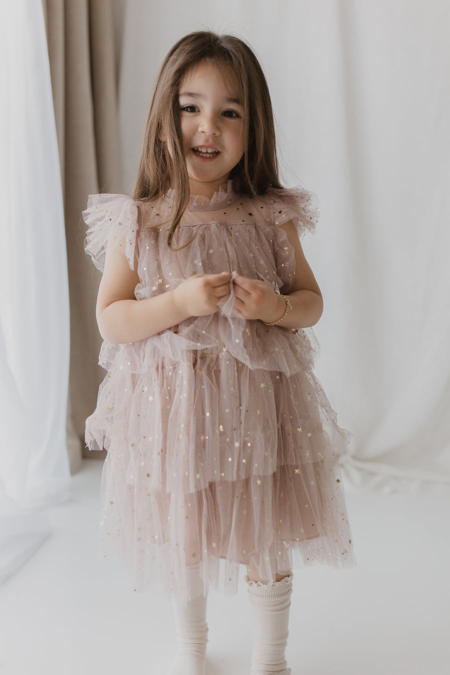 Stars and Moon Tutu Dress